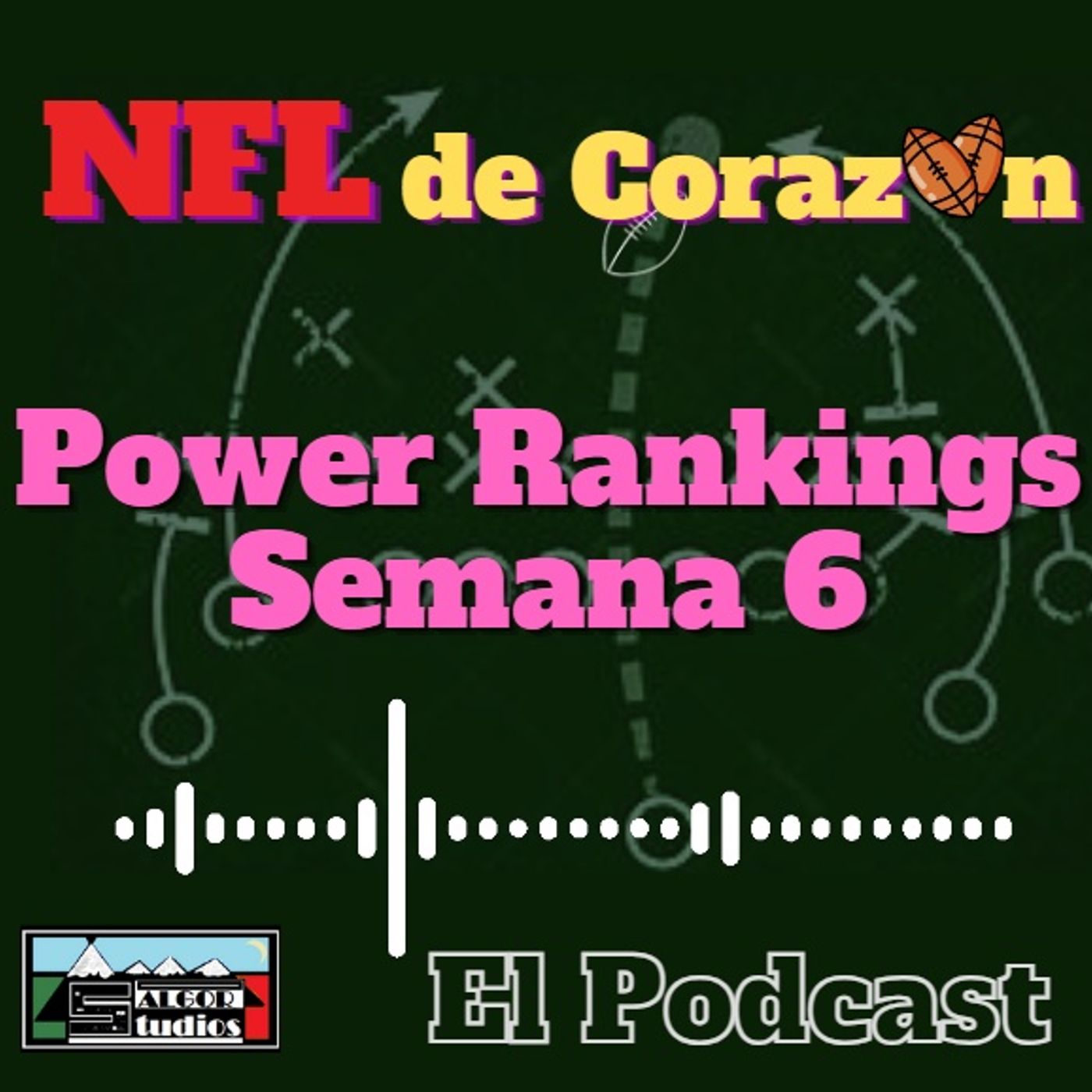 Portada de NFLocos de Corazon Podcast
