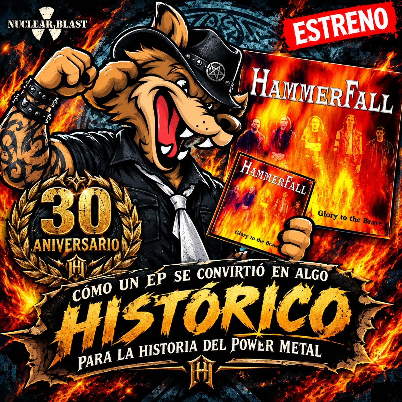 glory to the brave 30 aniversario episode artwork
