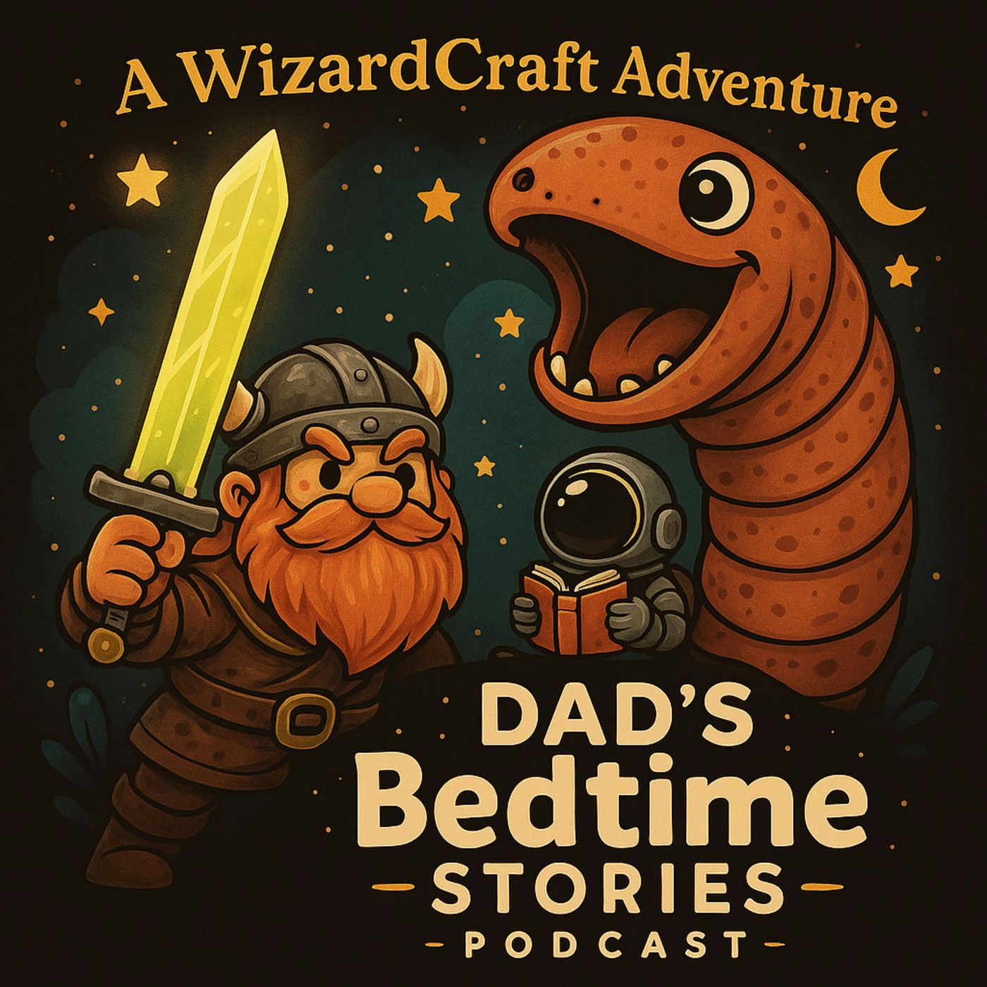 Worm Riders and the Acid Volcano - Wizard Craft 2.0 #4 - A Bedtime Adventure for Kids