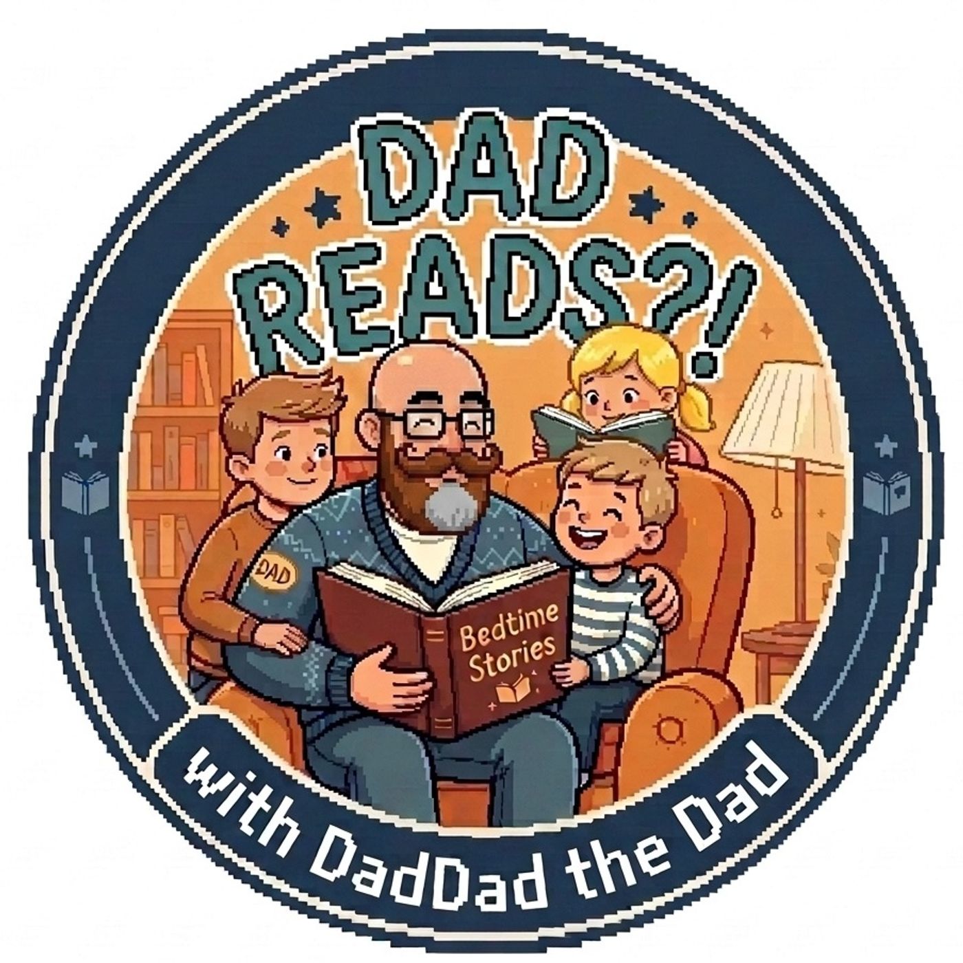 Dad Reads?! With Dad Dad the Dad cover