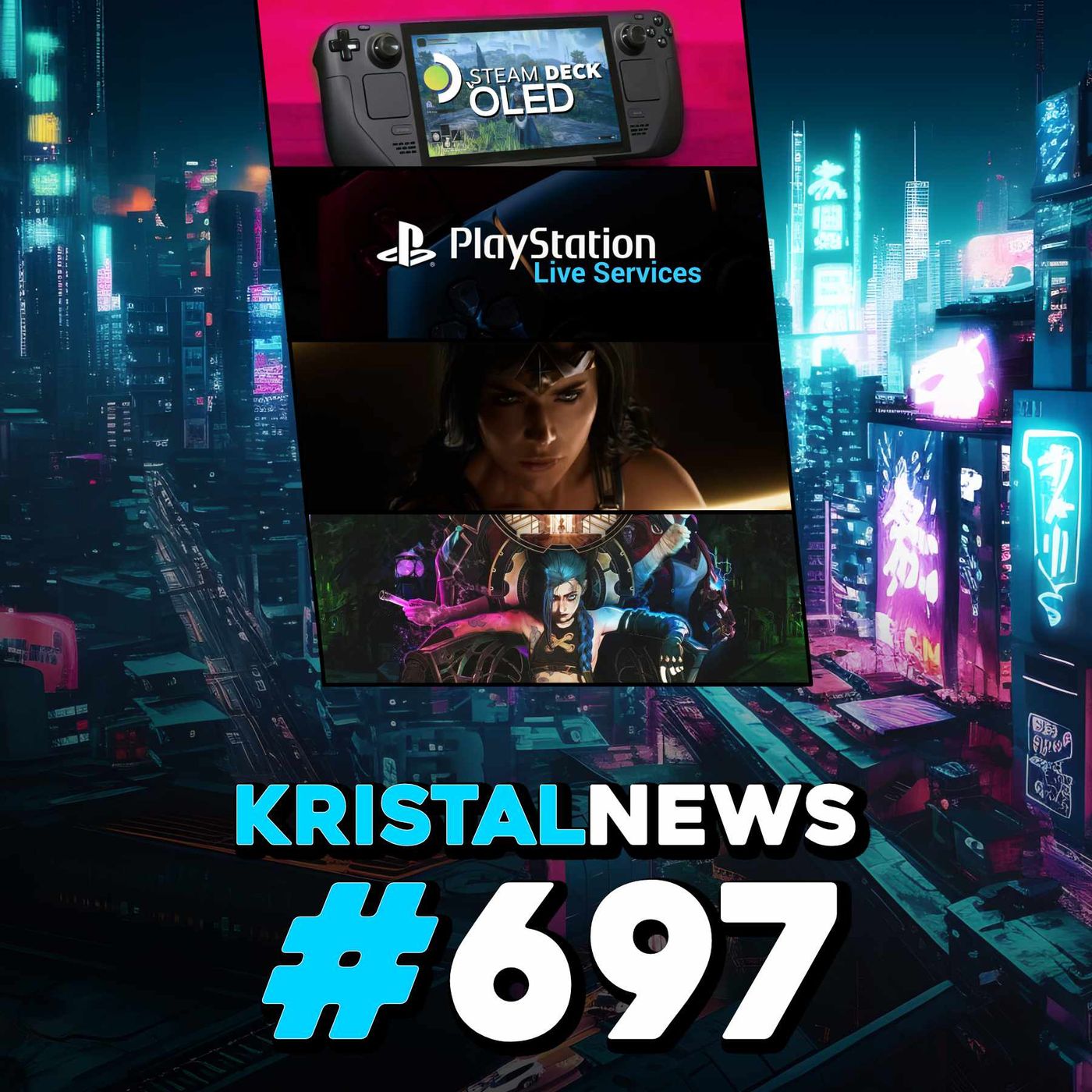 PRESENTATA STEAM DECK OLED! | Sony ha RIMANDATO la METÁ dei LIVE SERVICE ▶ #KristalNews 697 episode artwork