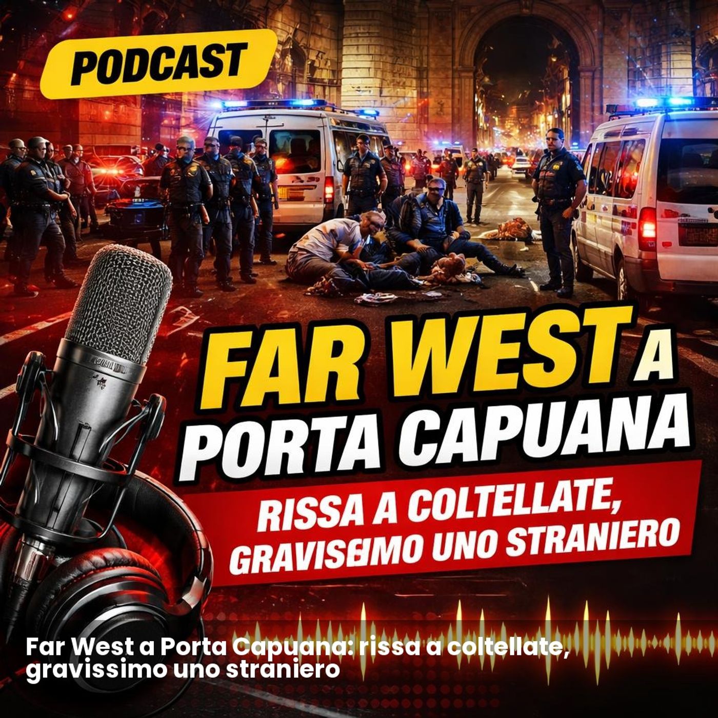 Far West a Porta Capuana: rissa a coltellate, gravissimo uno straniero episode artwork