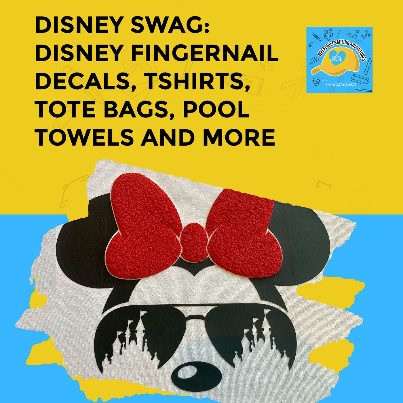 Disney Swag: Disney Fingernail Decals, Tshirts, Tote Bags, Pool Towels And More