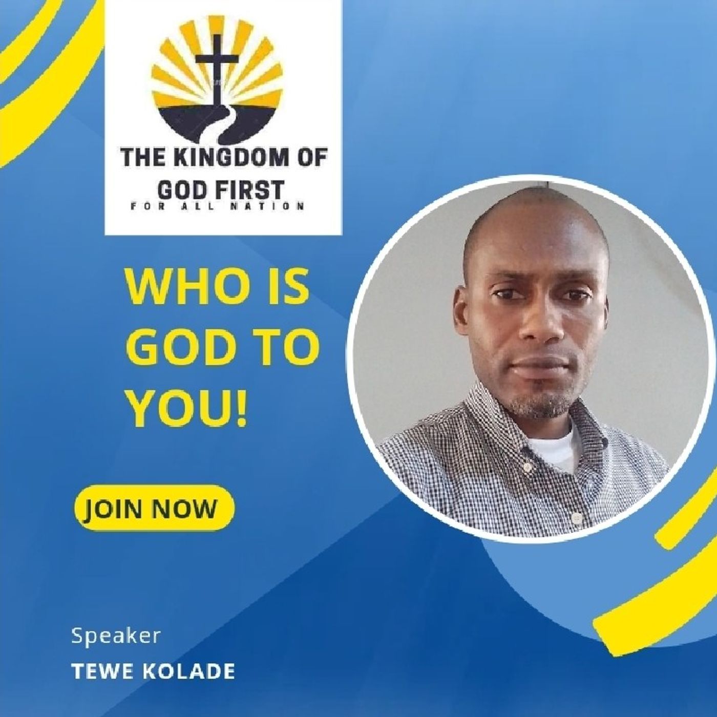 WHO IS GOD TO YOU? episode artwork