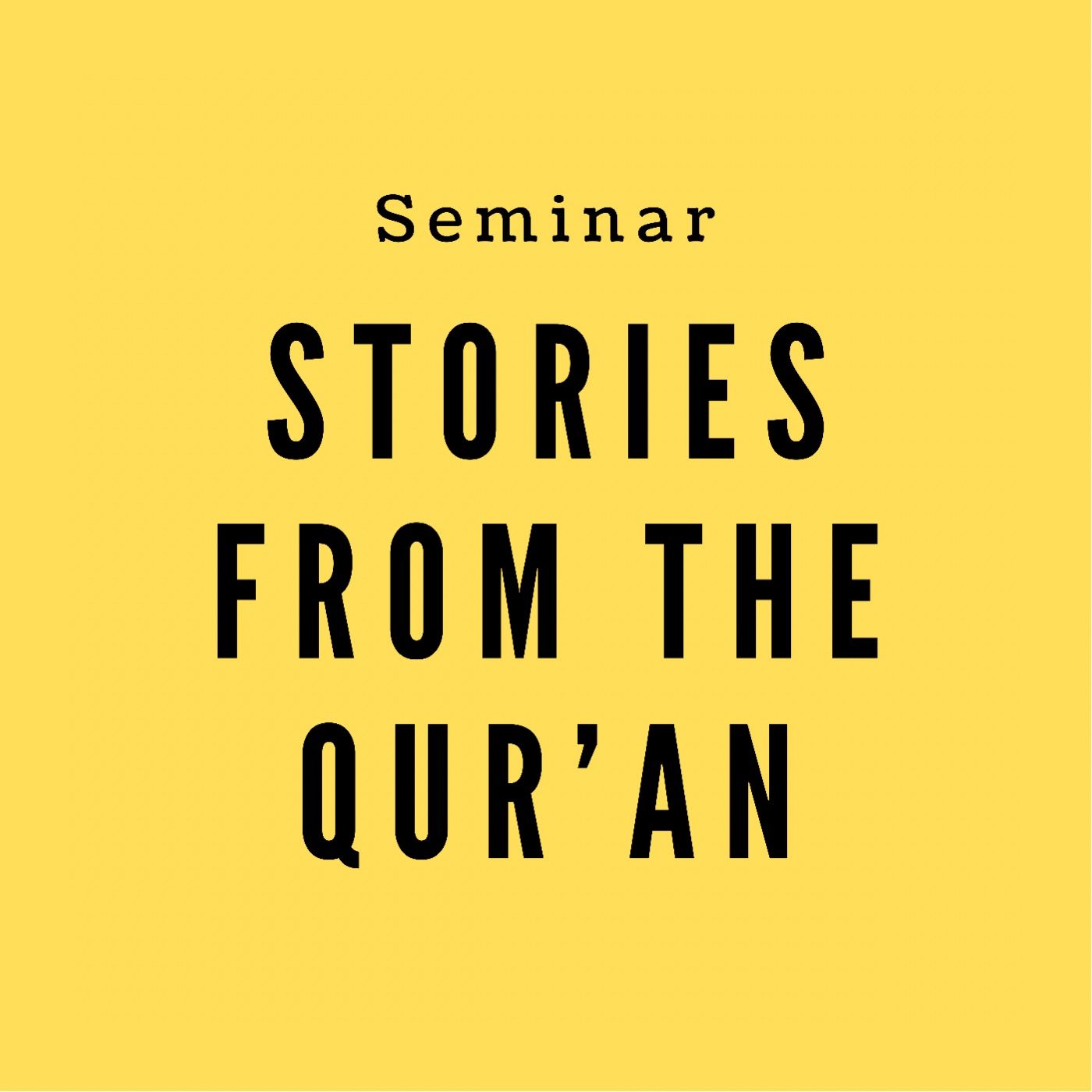 “Benefits from the Story of Yusuf عليه السلام” w/Abu Yusuf Ahmad Koura