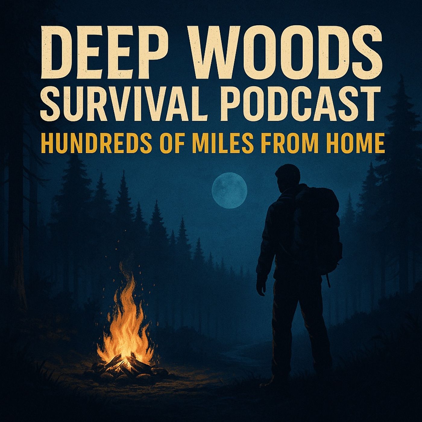 Deep Woods Survival Podcast | Stranded Hundreds of Miles from Home When Disaster Strikes