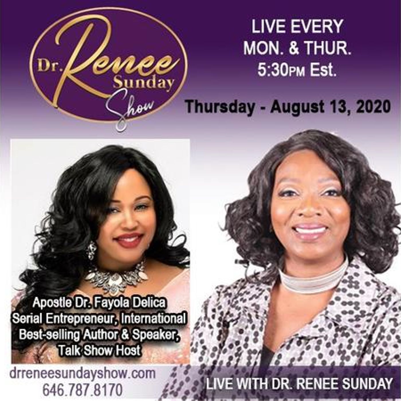Apostle Dr. Fayola Delica Serial Entrepreneur, Talk Show Host episode artwork