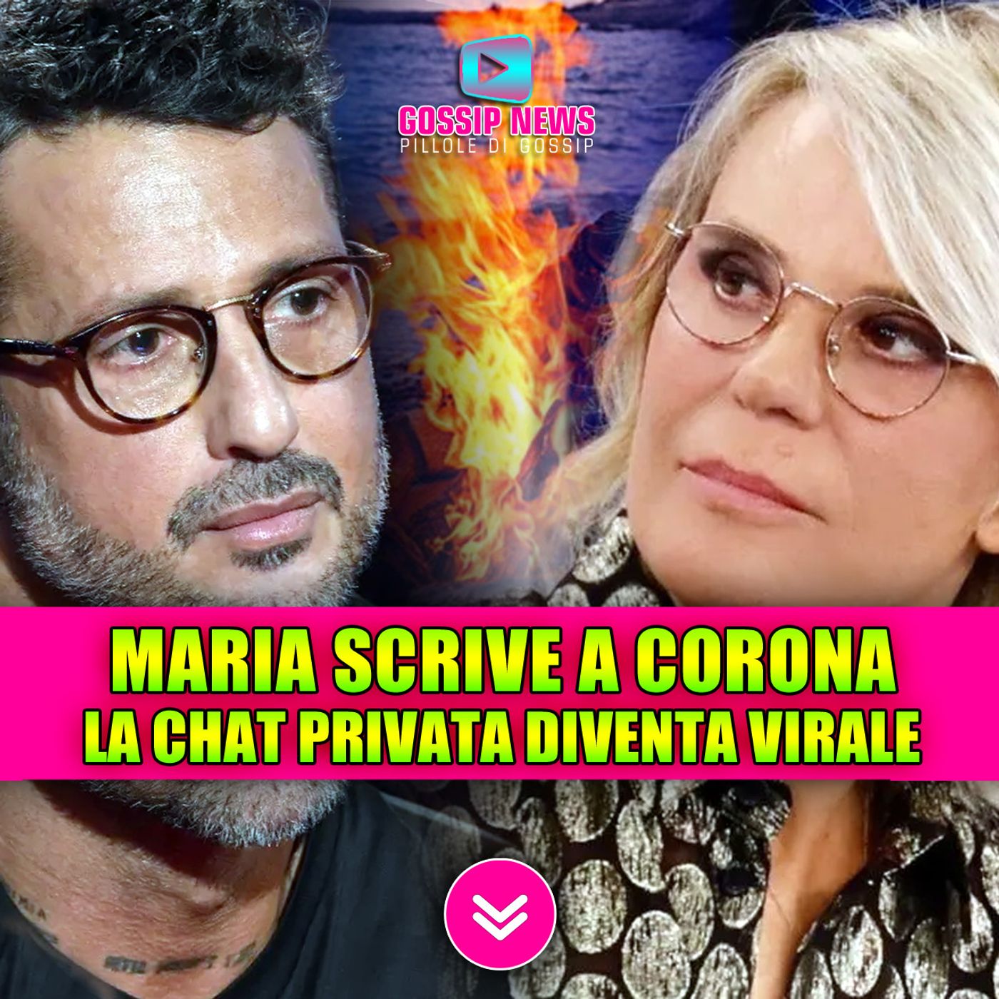 Maria De Filippi Scrive a Fabrizio Corona: La Chat Privata Diventa Virale!