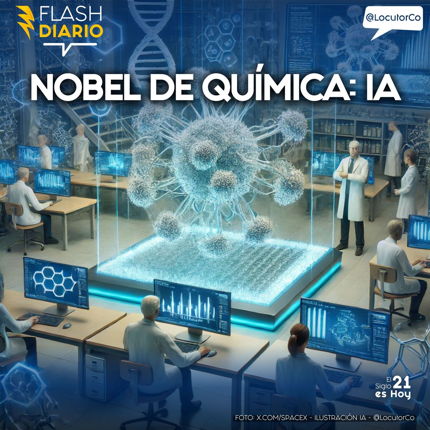 Nobel de química por predicción de proteínas con IA