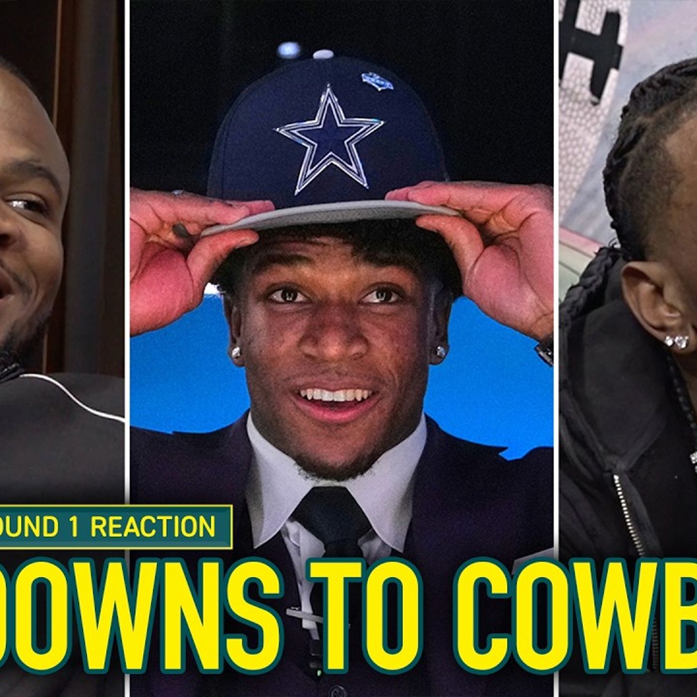 Malik Nabers Can't Believe Cowboys Drafted Caleb Downs After Giants | 2026 NFL Draft episode artwork