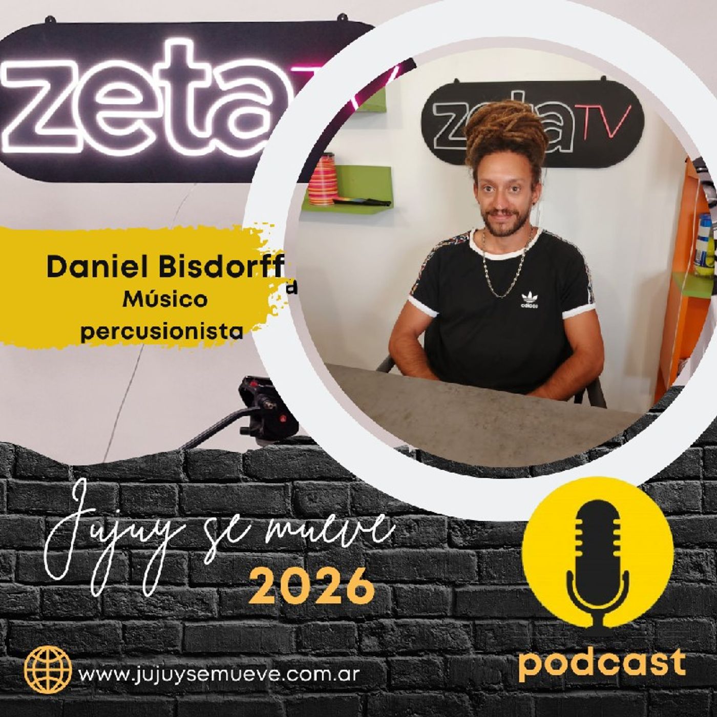🔴 "DANIEL BISDORFF: RITMOS, TALLERES Y EL LENGUAJE DE LA PERCUSIÓN EN JUJUY" episode artwork