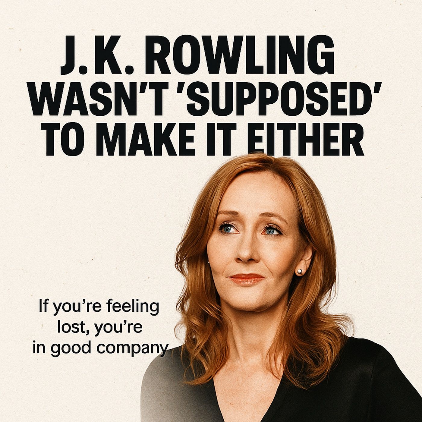 J.K. Rowling was on welfare. Her manuscript was rejected 12 times. episode artwork