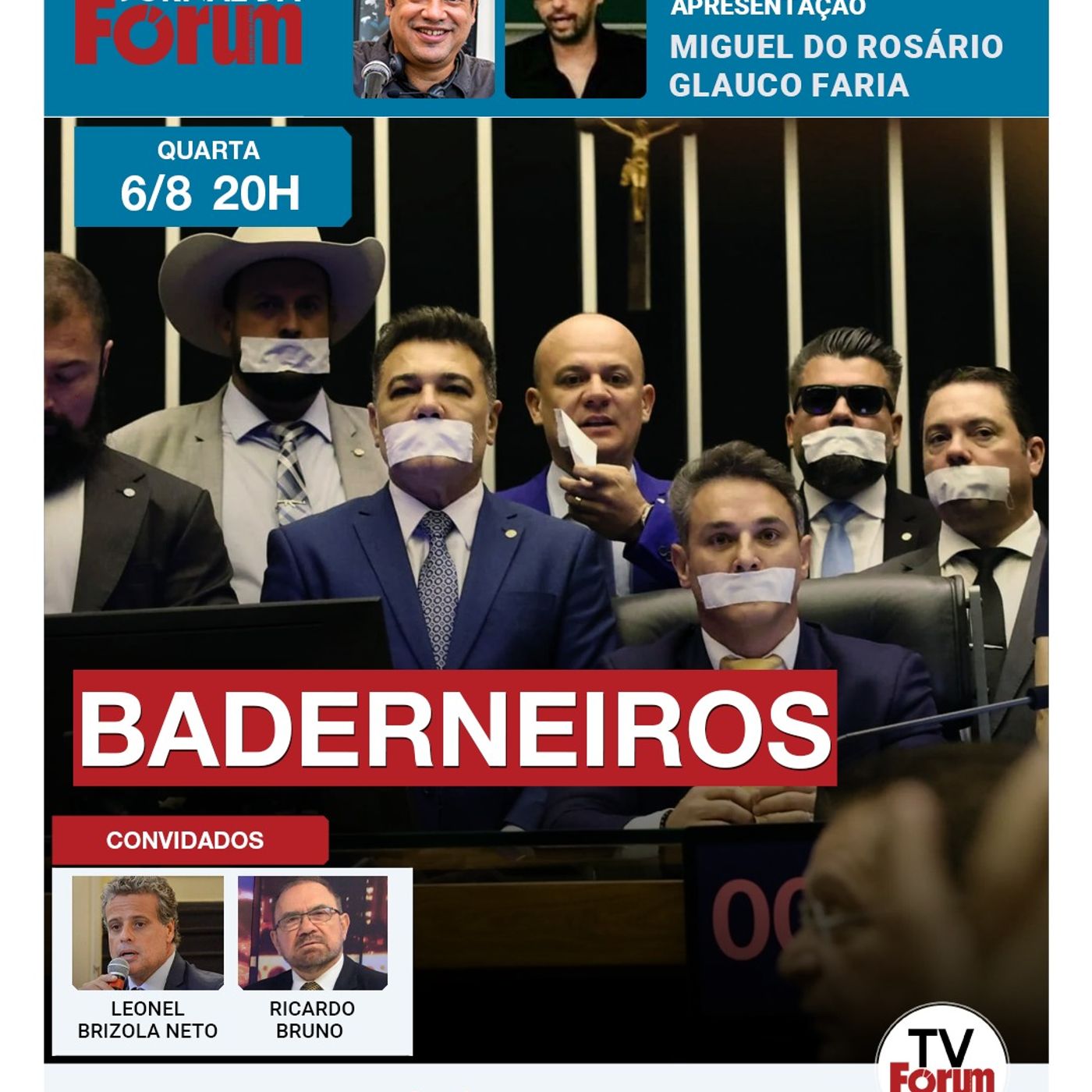 Desesperada, derrotada, oposição abandona política e parte pra subversão e golpe | 06.08.25 episode artwork