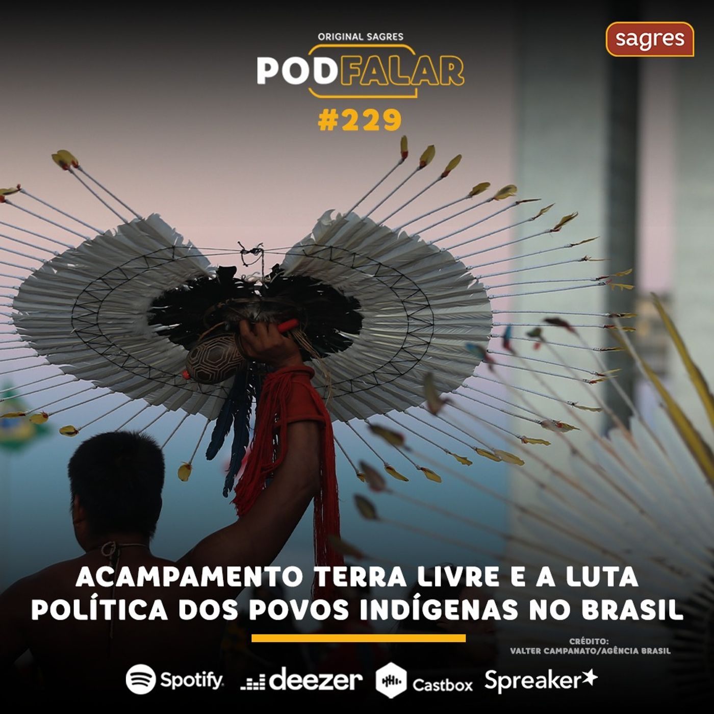 PodFalar #229 | Acampamento Terra Livre e a luta política dos povos indígenas no Brasil episode artwork