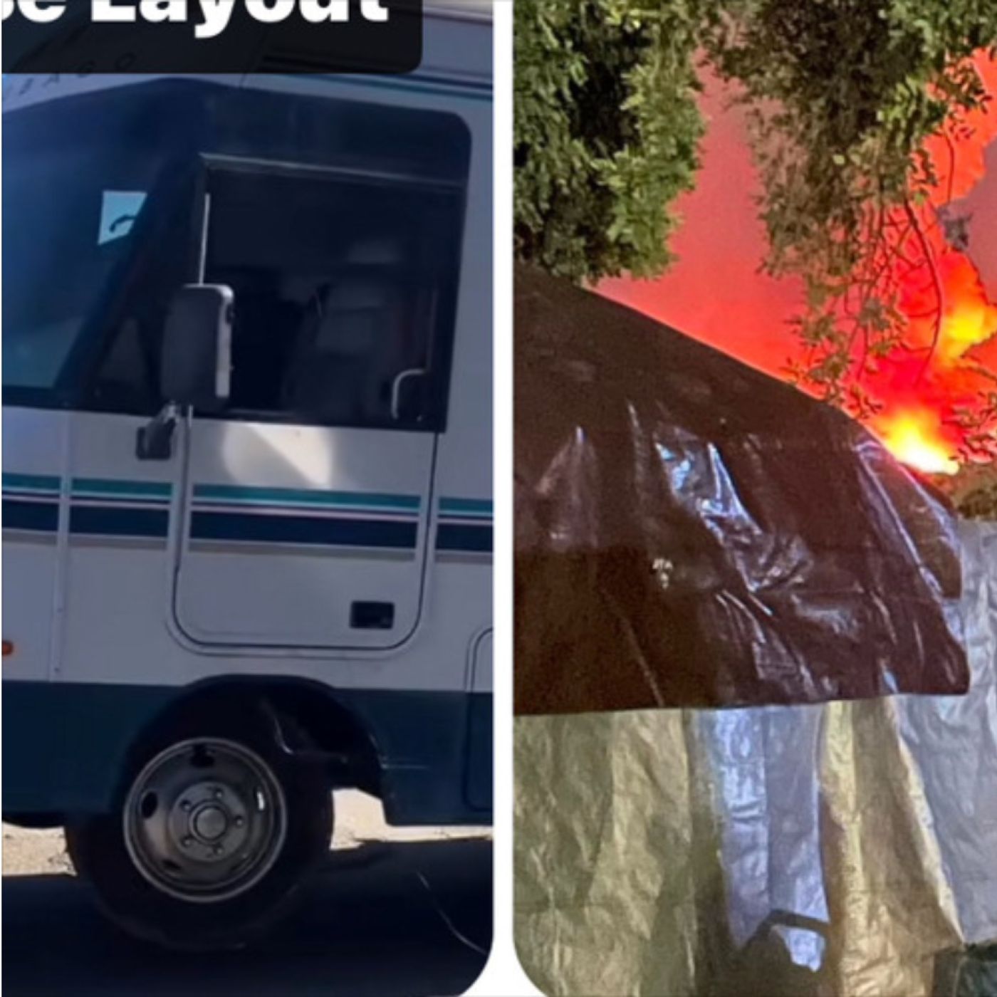 Poor PeoplesRadio Sweeping us In a Fire from LA to Huchiun episode artwork