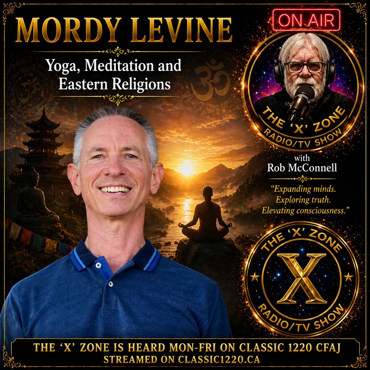 Rob McConnell Interviews - Mordy Levine - Yoga, Meditation and Eastern Religions