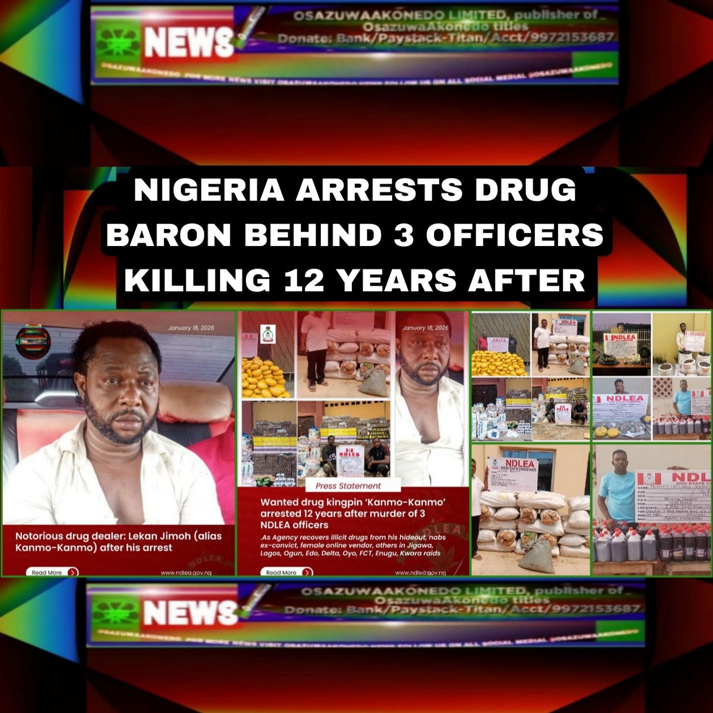 Nigeria Arrests Drug Baron Behind 3 Officers Killing 12 Years After episode artwork