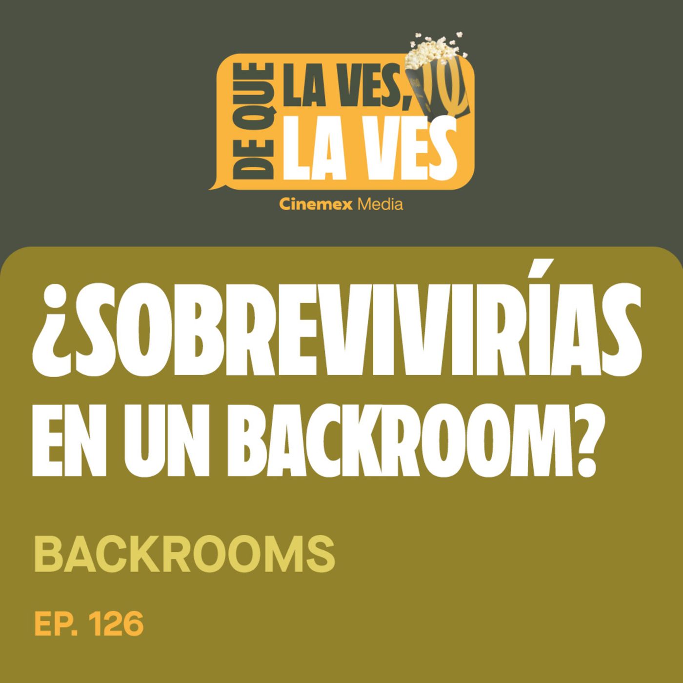 #126. ¿SOBREVIVIRÍAS EN LOS BACKROOMS? | Backrooms episode artwork