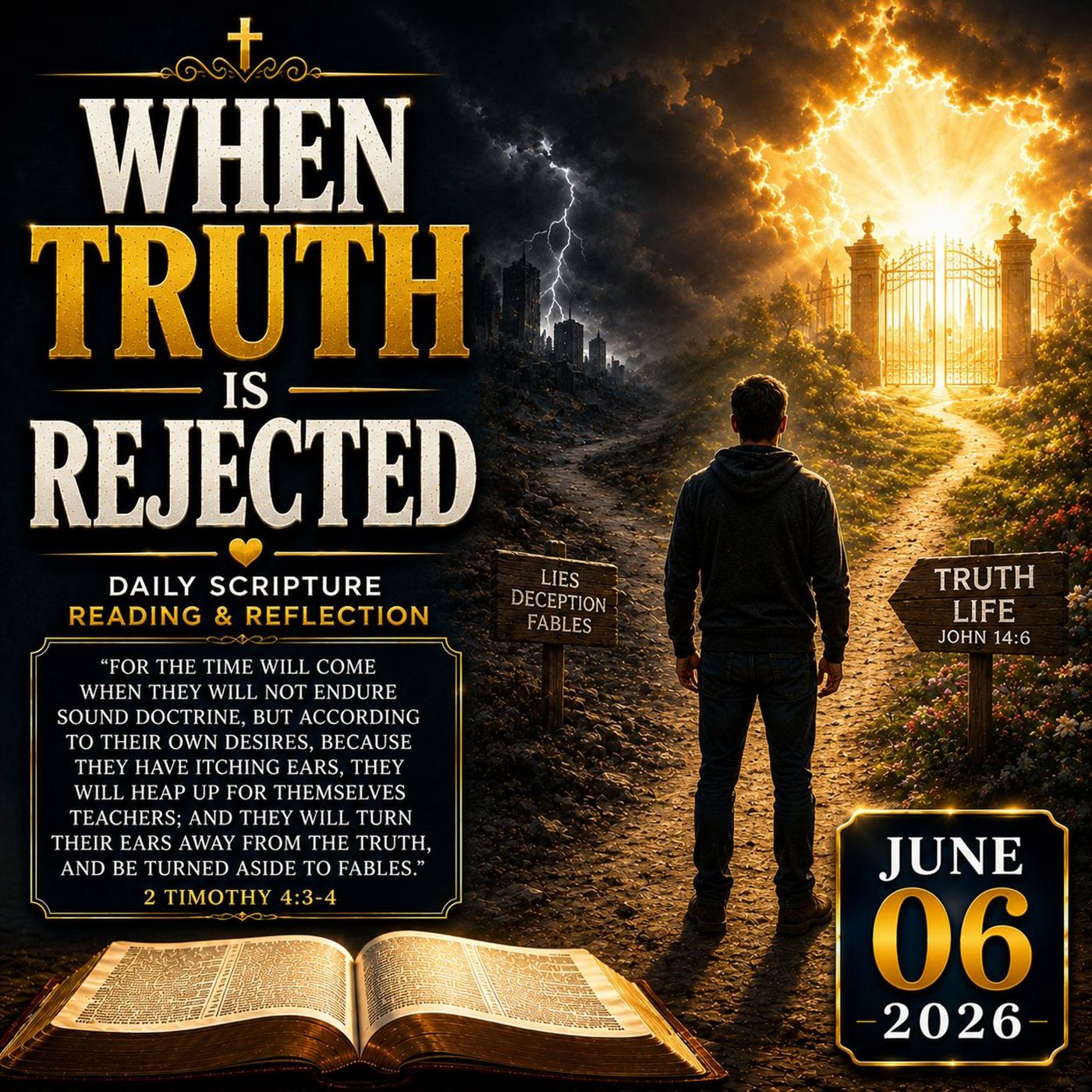 The End Abortion Podcast: When Desire Replaces Truth: 6-6-2026 episode artwork