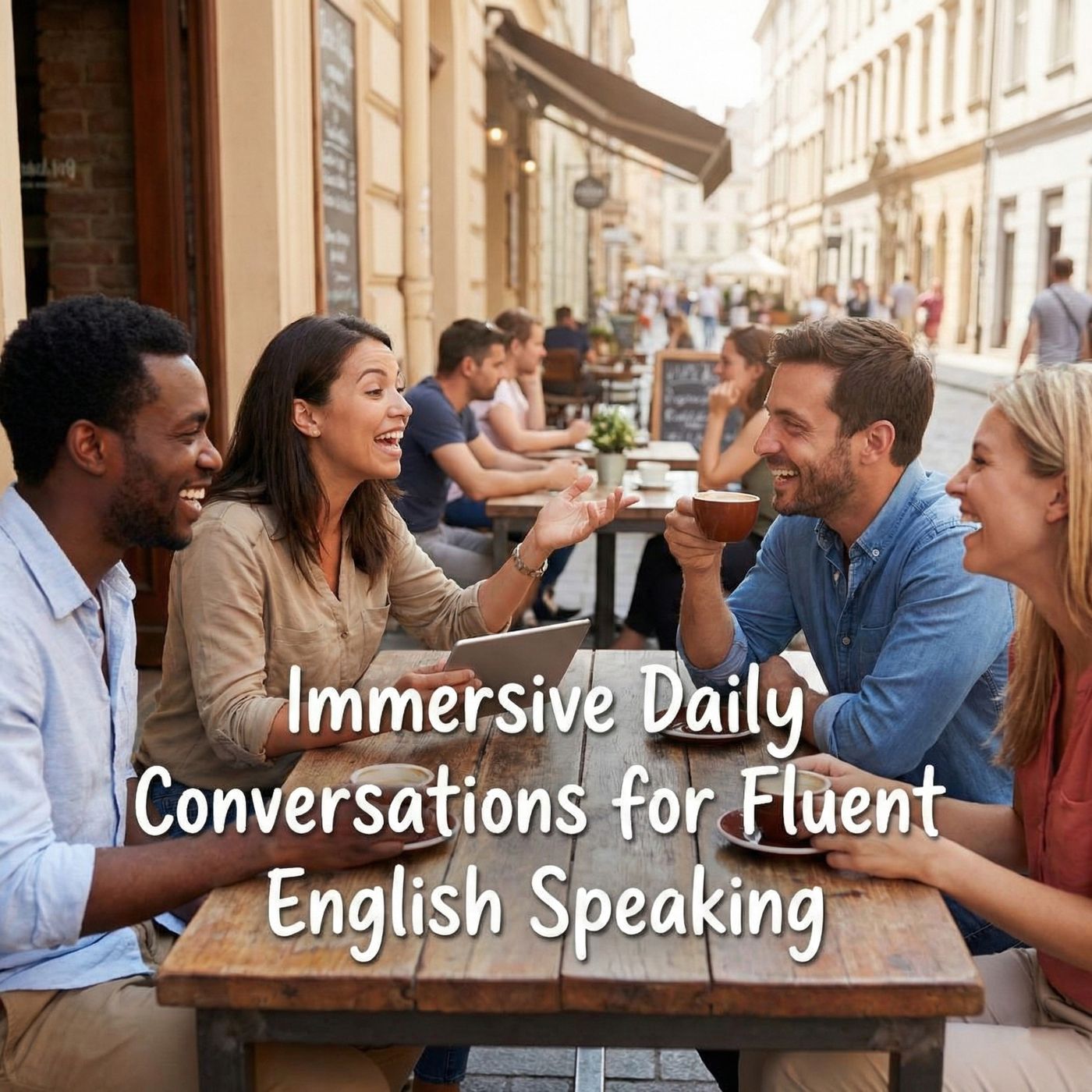 Immersive Daily Conversations for Fluent English Speaking episode artwork