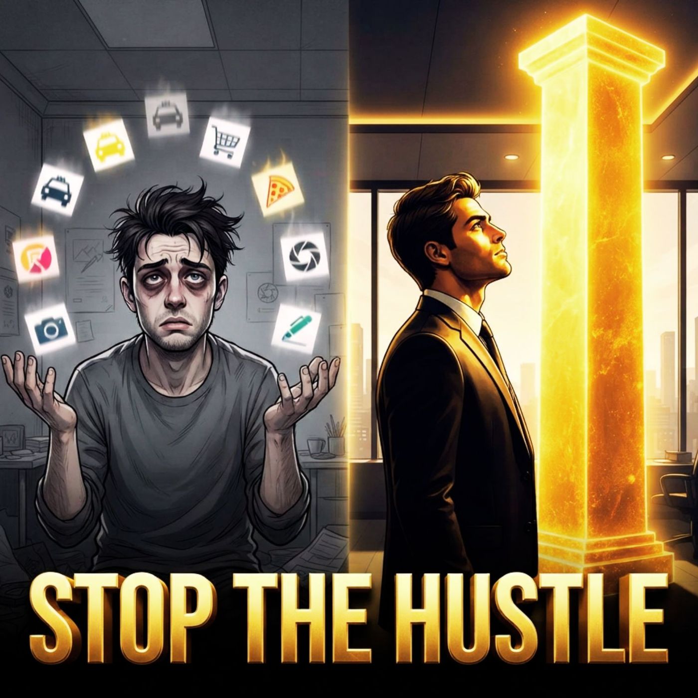 Stop Chasing Side Hustles: The Brutal Truth About How Real Wealth is Actually Built episode artwork