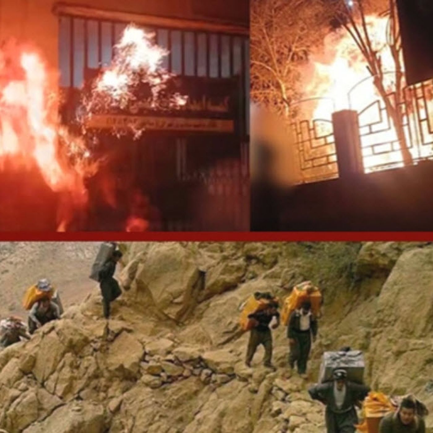 پاسخ آتشین به‌کشتار کولبران و سوختبران محروم