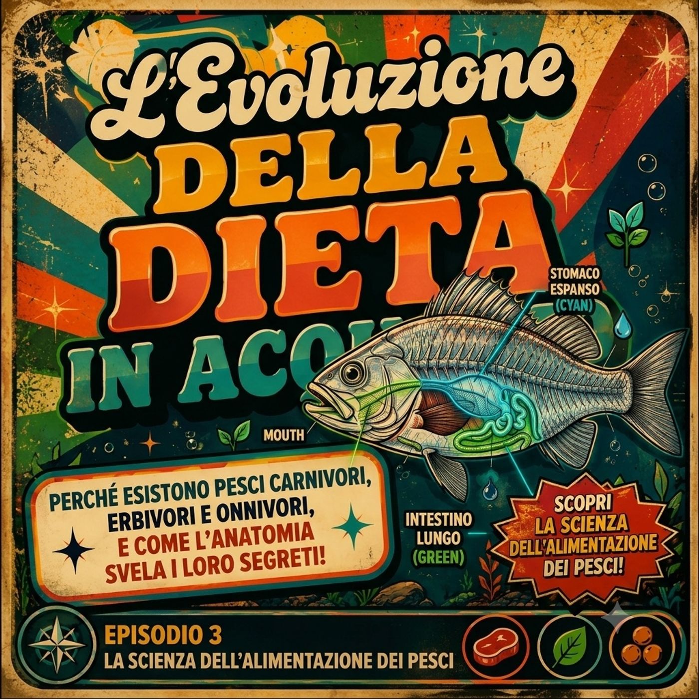 L'Alimentazione dei Pesci d'Acquario Episodio 3 - L'evoluzione della dieta dei pesci episode artwork
