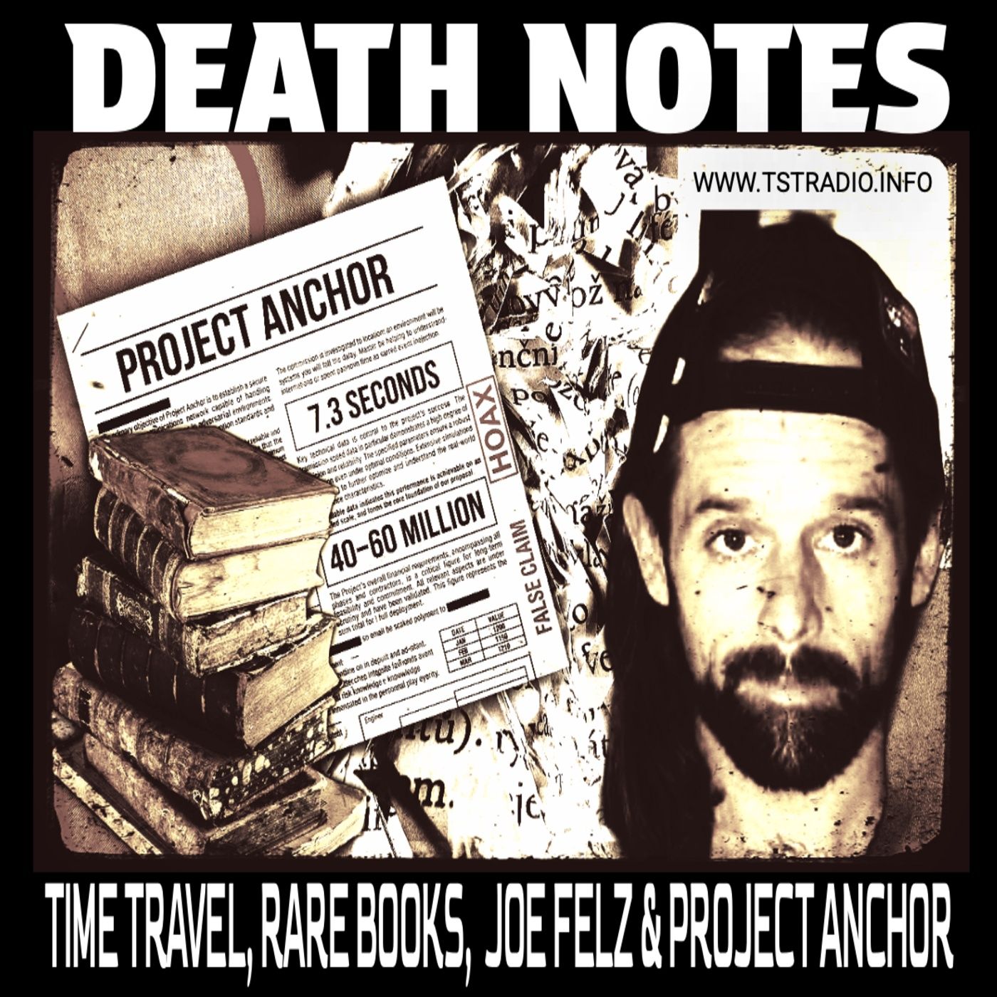 DEATH NOTES: Time Travel, Rare Books, Joe Felz & Project Anchor (August 14, 2026)