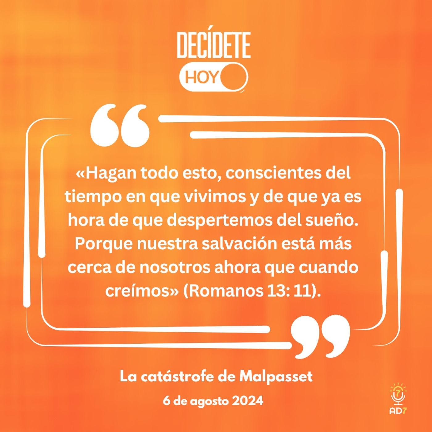 La catástrofe de Malpasset | Devocional de Jóvenes | 6 de agosto 2024