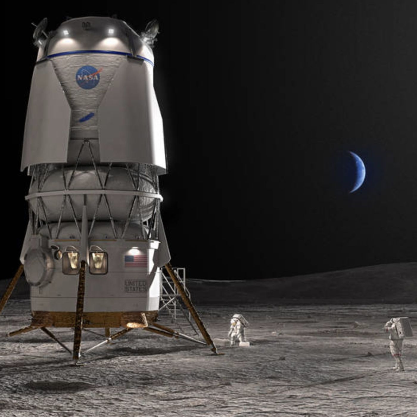 DDD 216: Blue Origin + Nasa = Moonbase! + Headlines