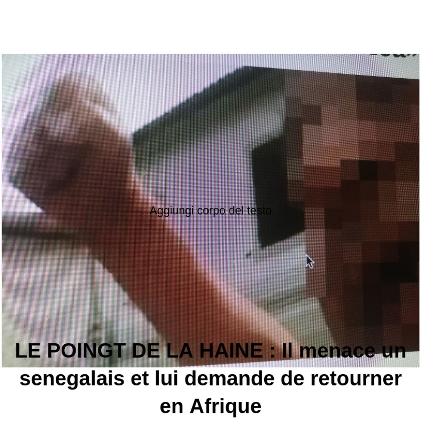 Racisme: Oumar Seye menacé de mort par un raciste à Treviso. episode artwork