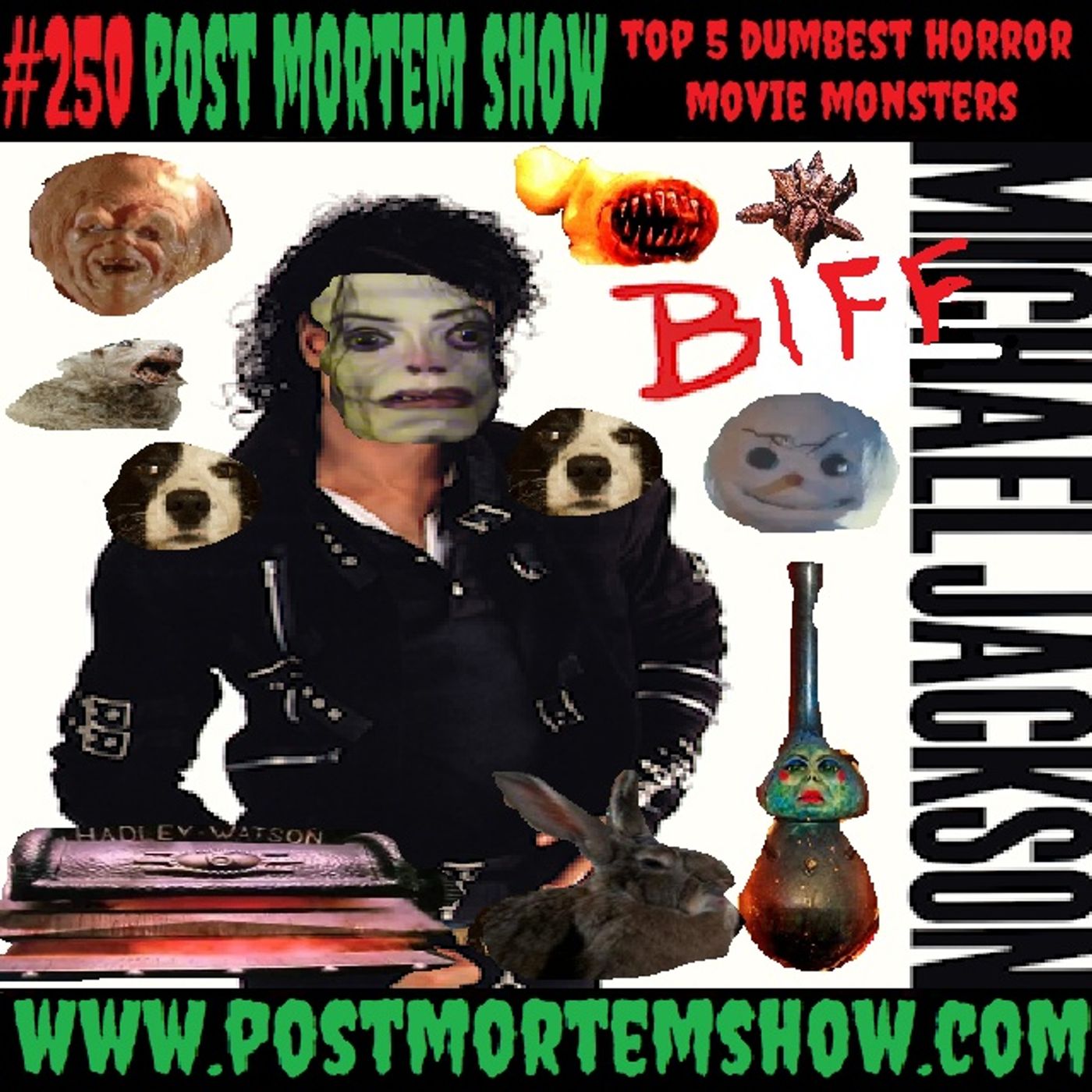 e250 - Glittered Covered Willies (Top 5 Dumbest Horror Movie Monsters) episode artwork