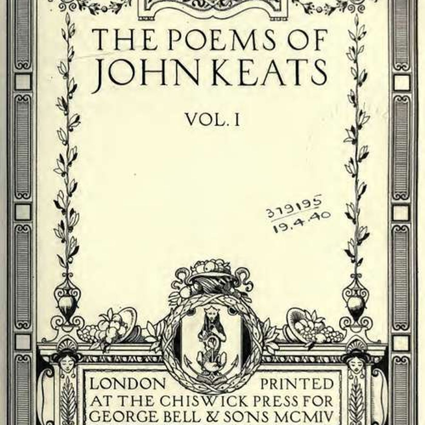 John Keats episode artwork