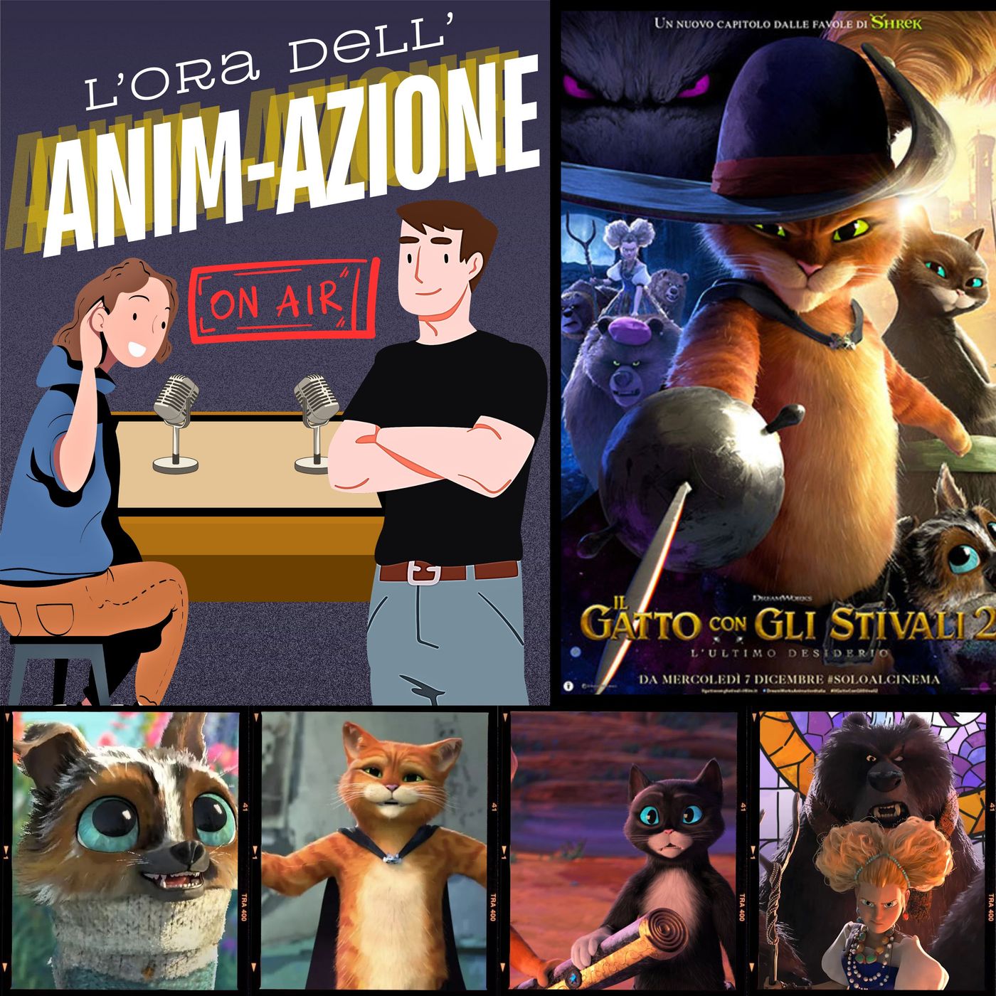Ep20 parte2 Il Gatto con gli stivali 2 | L'ora dell'Animazione episode artwork