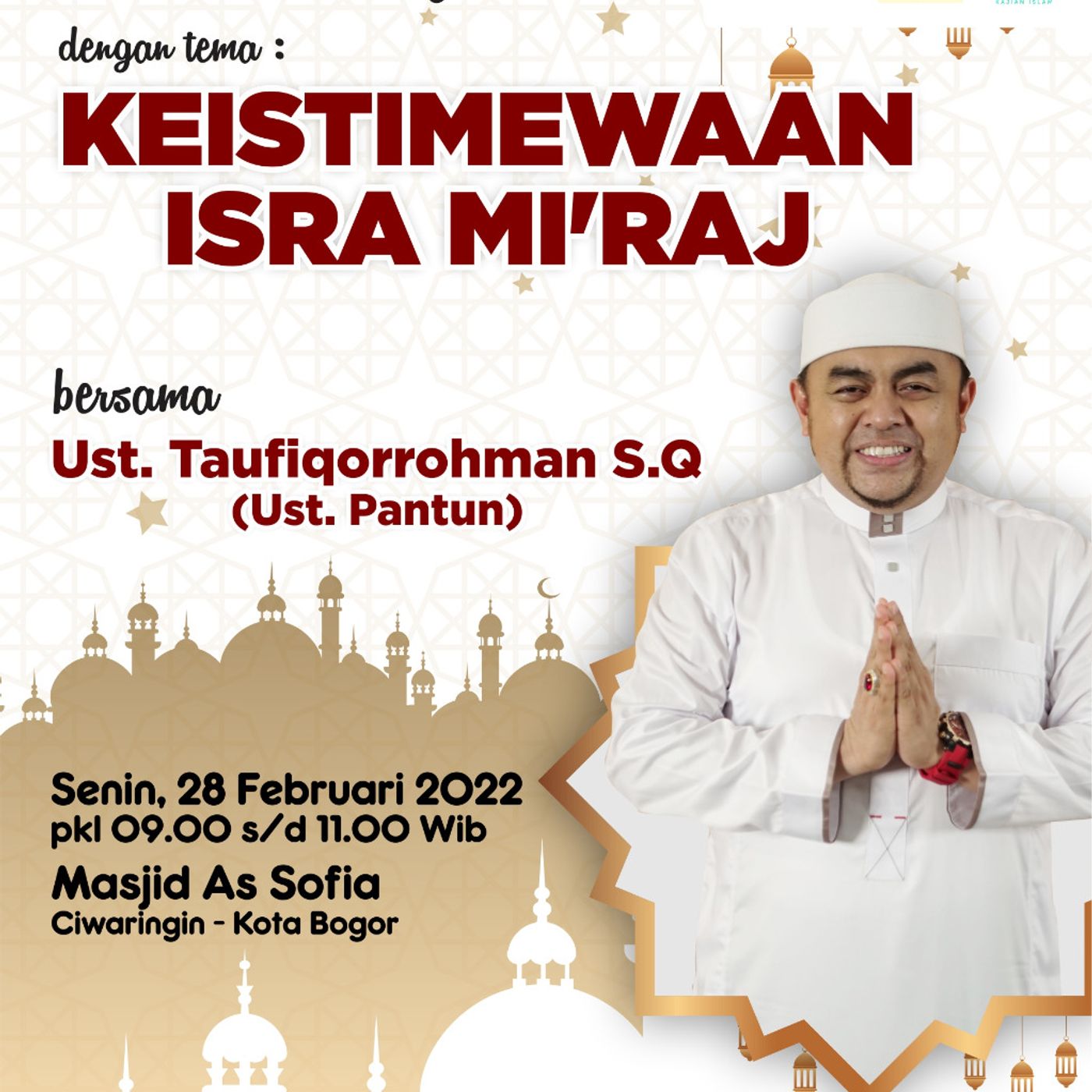 TABLIGH KOMUNITAS & KHUSUS, Masjid As-Sofia Kota Bogor