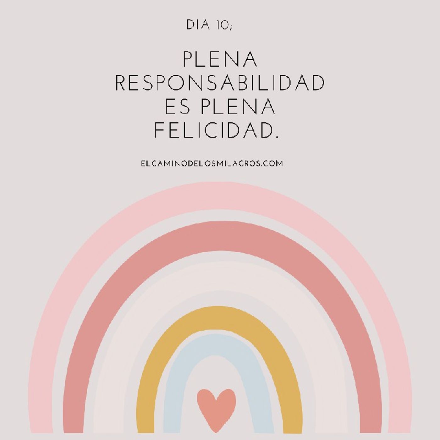 Cada día, un milagro.