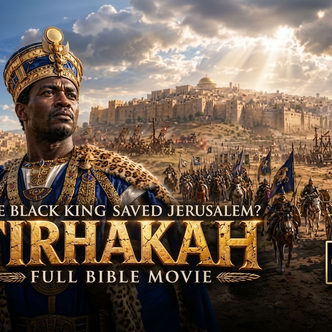 TIRHAKAH Movie (2026) The Black King Who Marched to Save Jerusalem! - Lost Bible Stories episode artwork