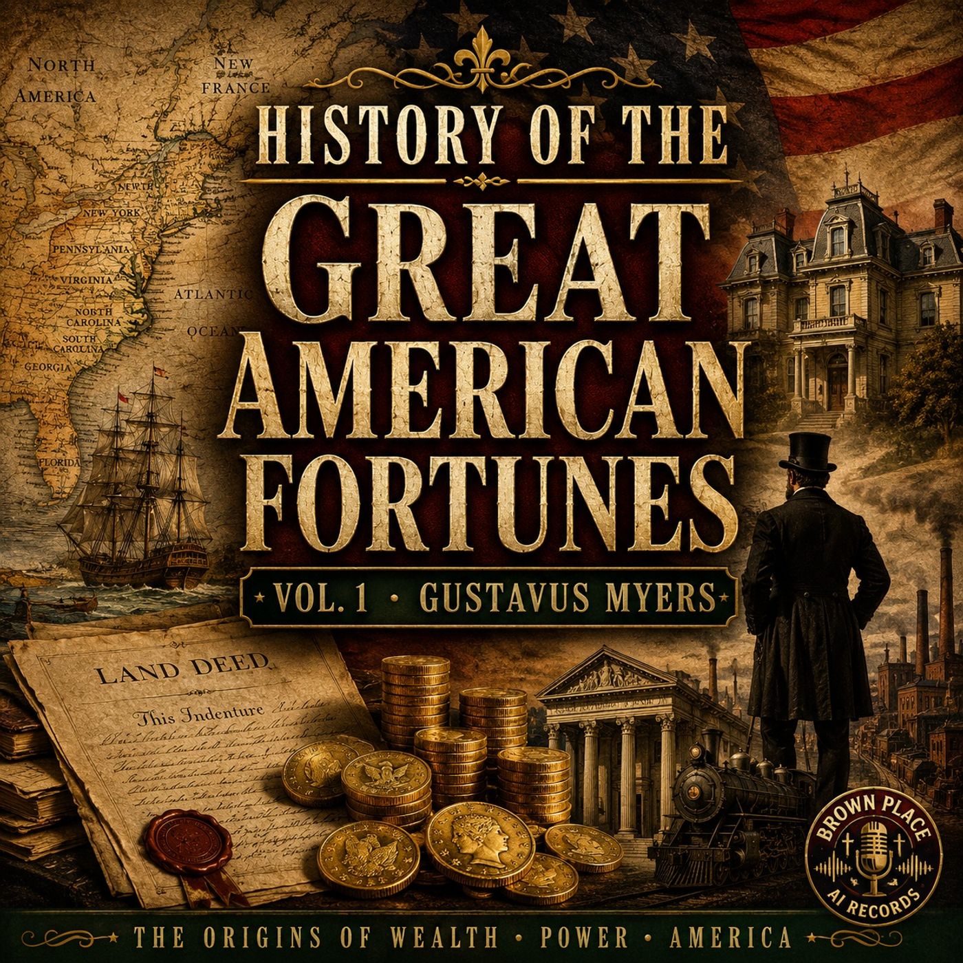 History of the Great American Fortunes Vol. 1 by Gustavus Myers | Colonial America, Land Empires & America's Wealth Origins (Audioboo Part 1