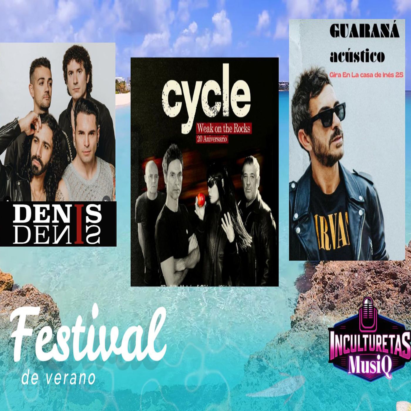 “¡Prepárate para el fiestón! Guaraná, Cycle y Denisdenis en modo festival 🎉” episode artwork