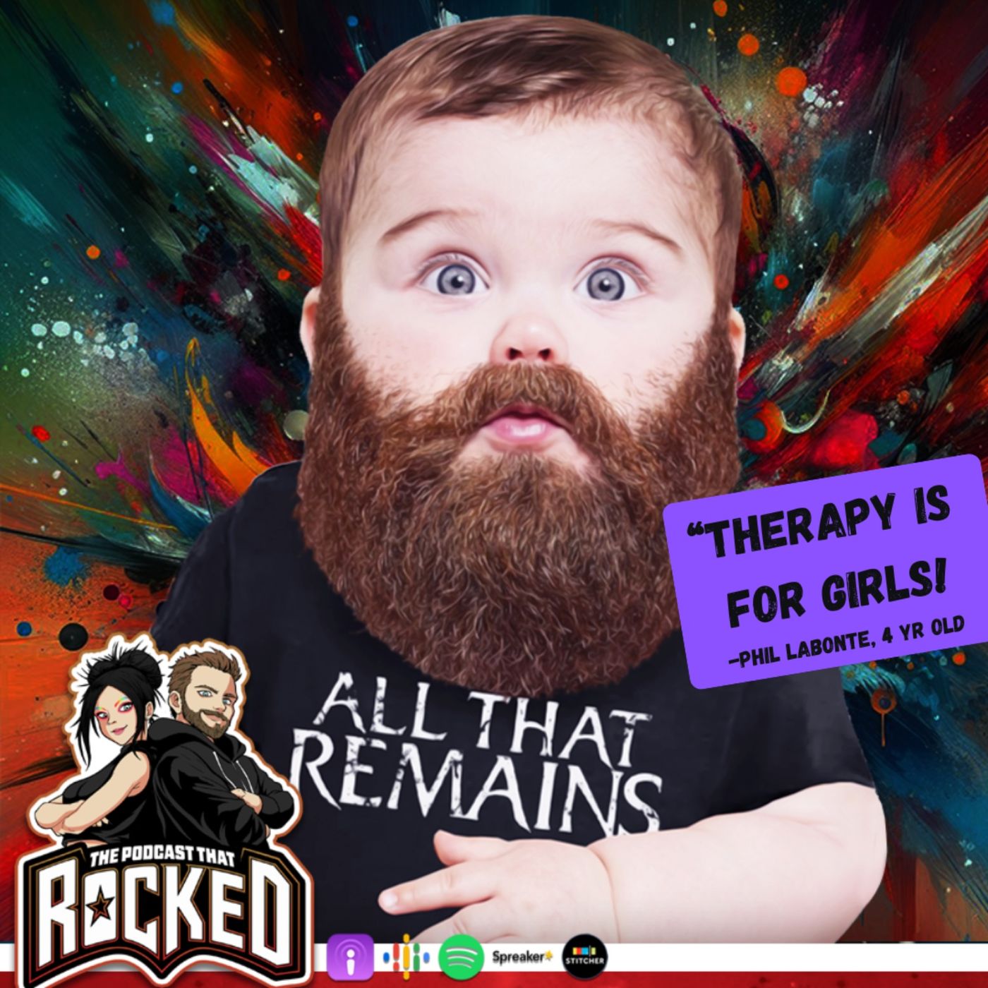 PHIL LABONTE Says Therapy Is For Women; INK VS DBD | The Podcast That Rocked episode artwork