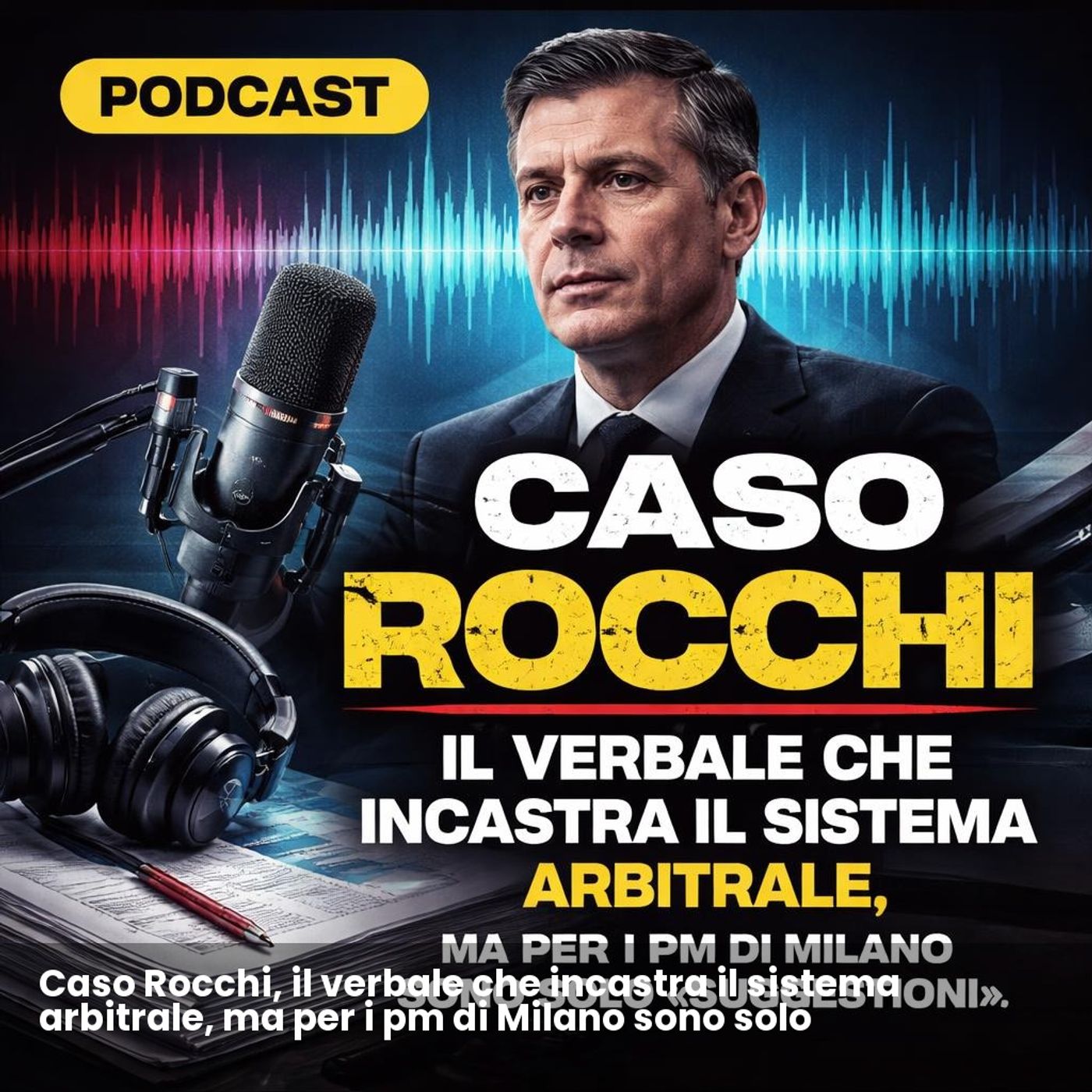 Caso Rocchi, il verbale che incastra il sistema arbitrale, ma per i pm di Milano sono solo «suggestioni» episode artwork