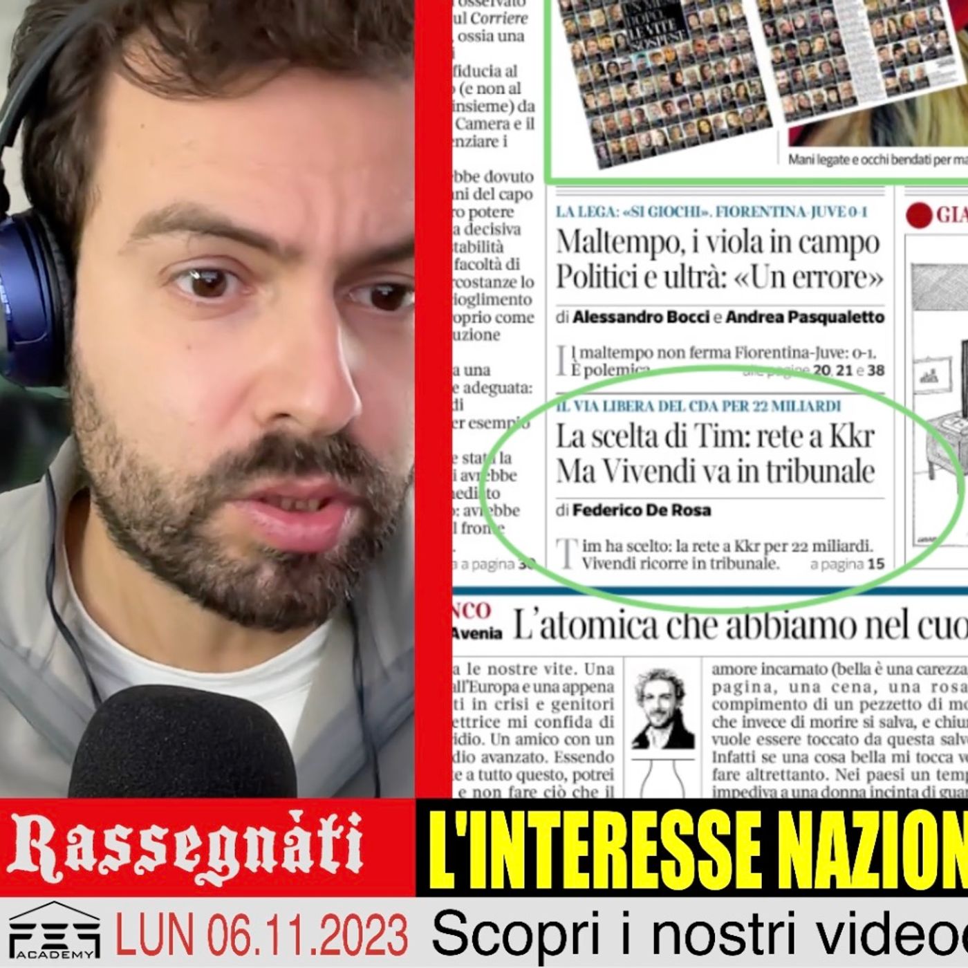 L'interesse nazionale e la rete americana - Rassegnàti 06/11/2023 episode artwork