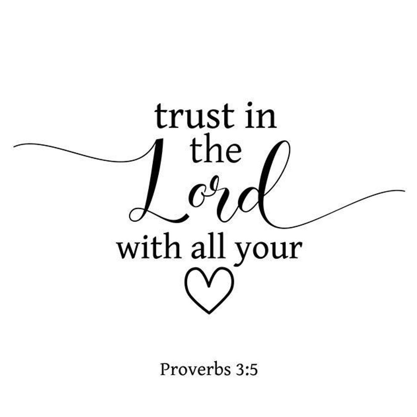Trust in The lord in times of confusion episode artwork