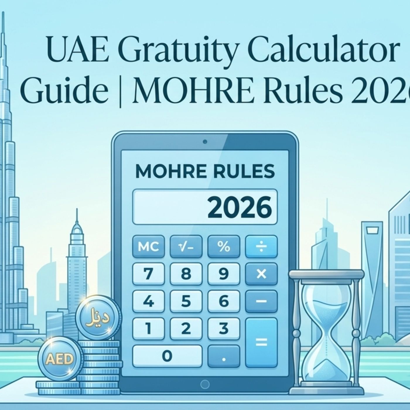UAE Gratuity MOHRE Rules 2026