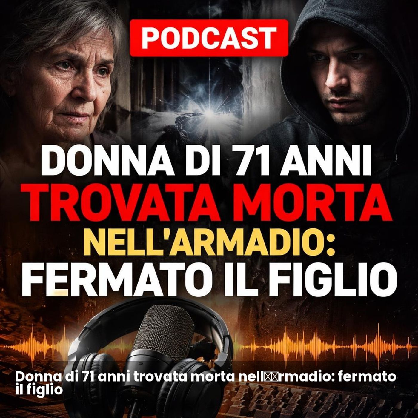 Donna di 71 anni trovata morta nell’armadio: fermato il figlio episode artwork