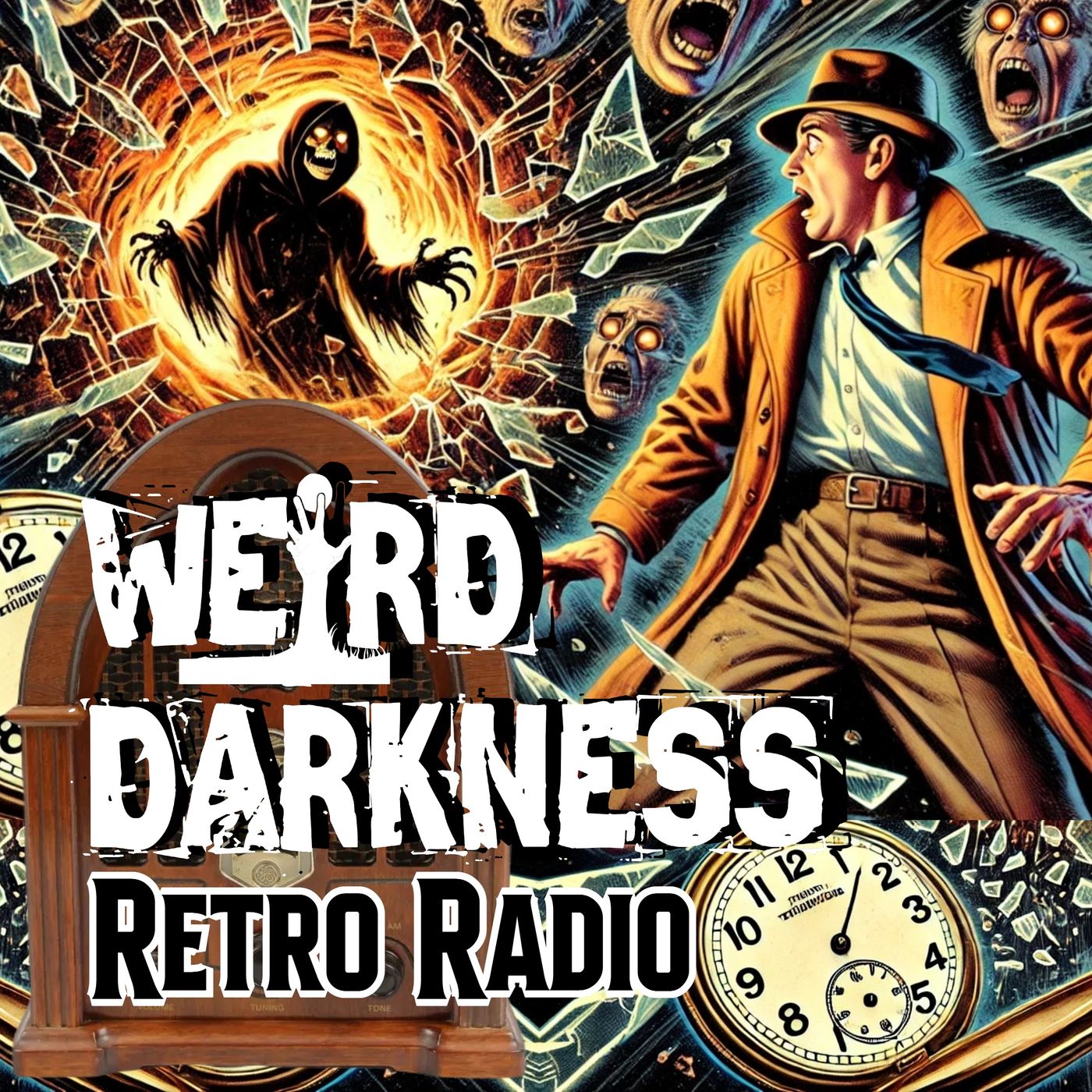 A Man Tries To Stop An ASSASSINATION IN TIME! #RetroRadio EP0328 #WeirdDarkness - podcast episode cover