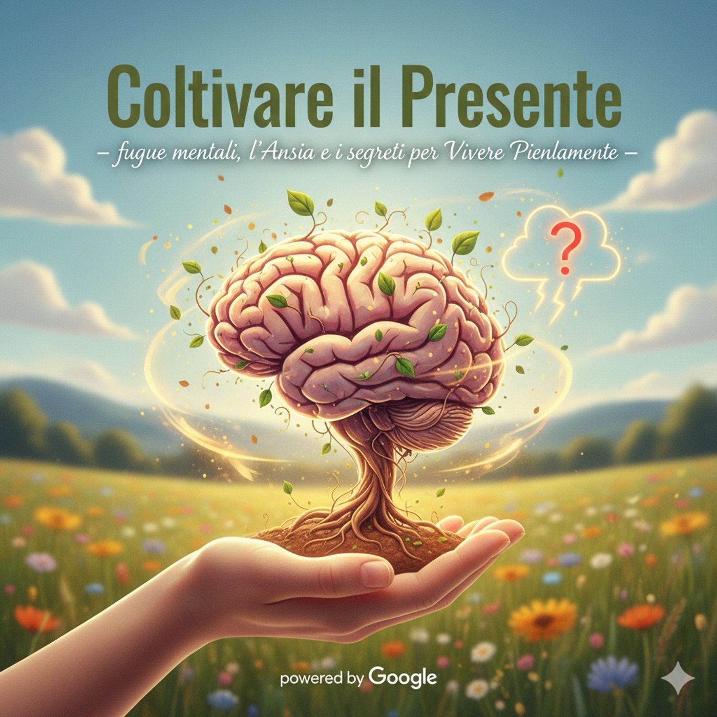 Coltivare il Presente - fughe mentali, l'Ansia e i segreti per Vivere Pienamente | powered by Google episode artwork