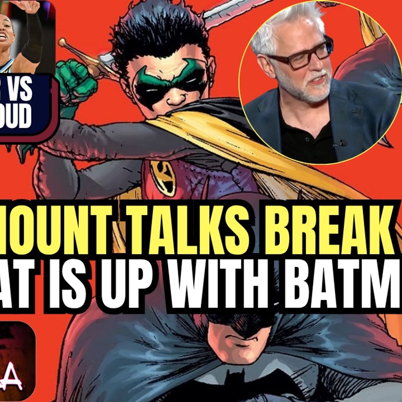 DCU's Batman on Hold? Paramount Talks Break Down, WNBA Kanter vs Natasha Cloud | SPILL THE TEAQUILA episode artwork