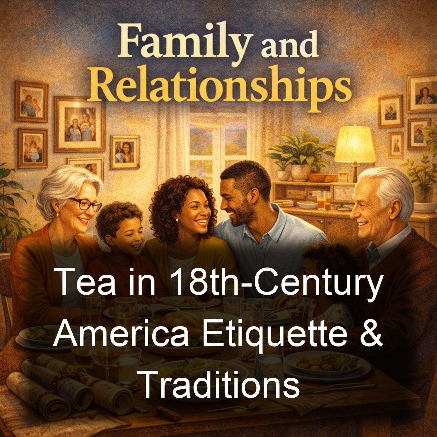 Tea in 18th-Century America Etiquette & Traditions cover art