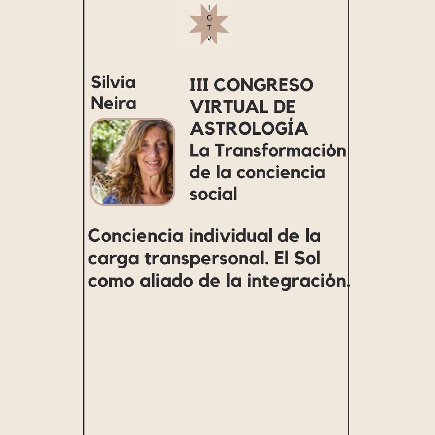 Silvia Neira Conciencia individual de la carga transpersonal El Sol como aliado de la integración episode artwork
